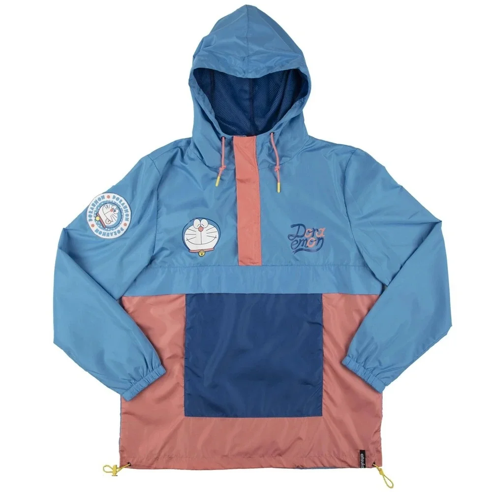 Doraemon Anorak Windbreaker‎ Jacket Akatsuko Medium Anime
